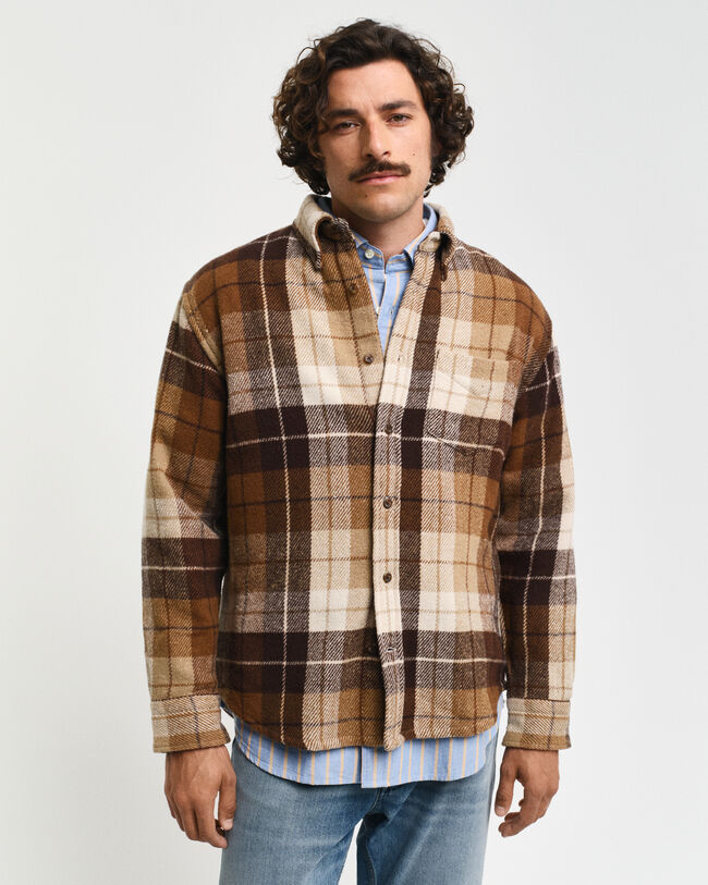 Relaxed Fit Woolster Tartan Hemd