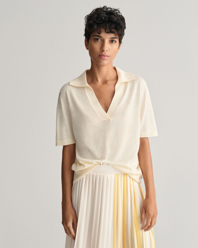 Feinstrick Kurzarm Rugger