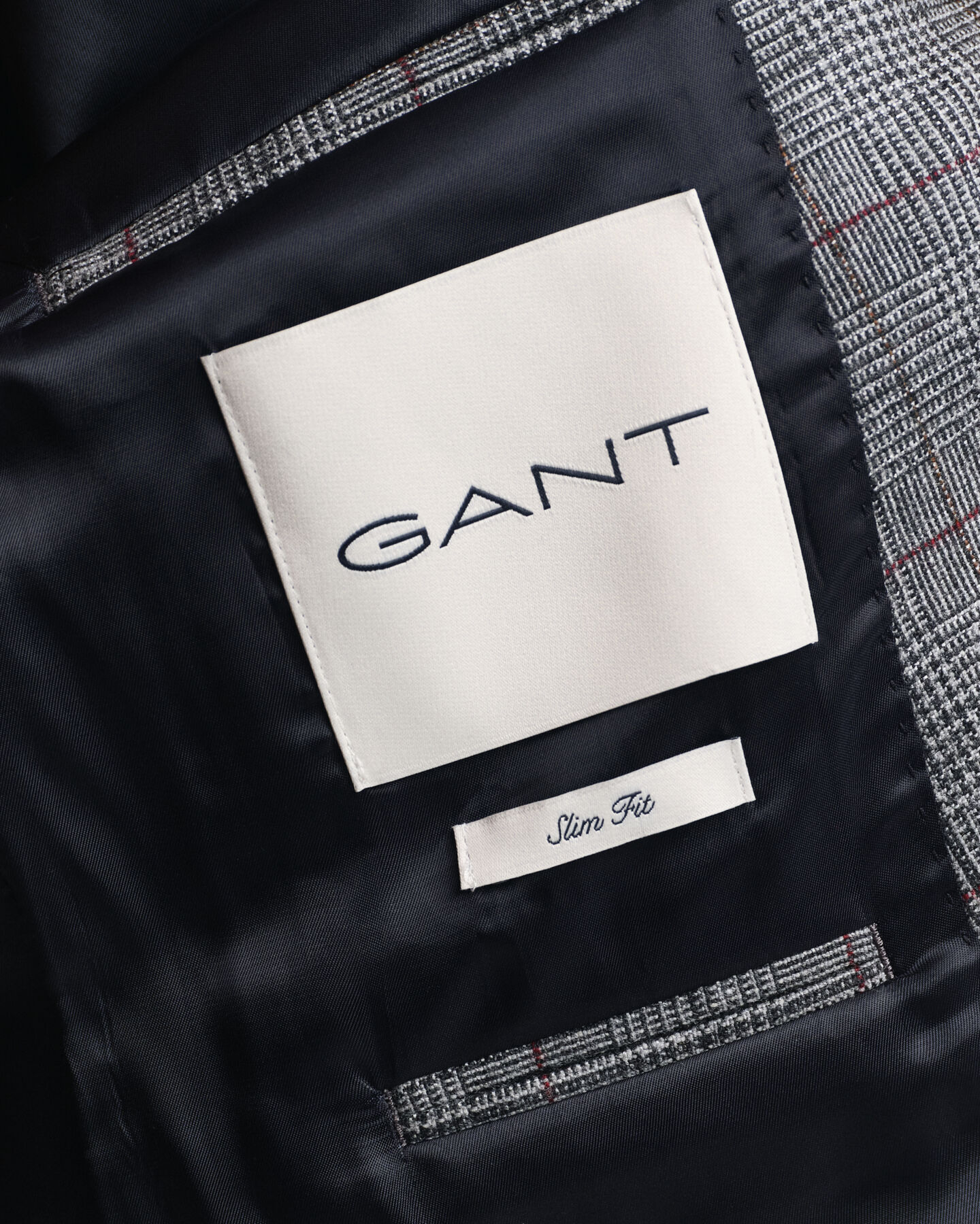 Anzugsakko mit Karomuster