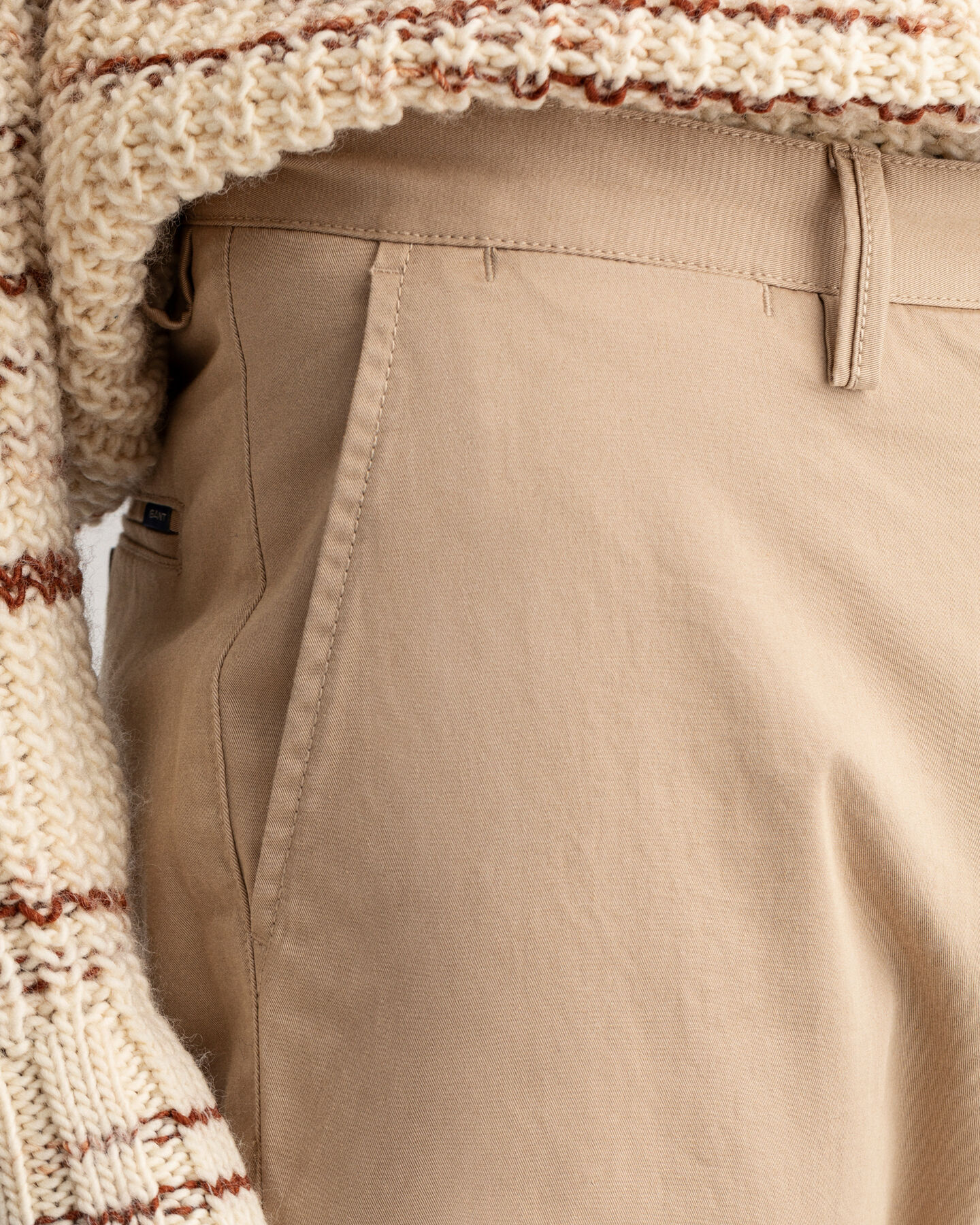 Regular Fit Twill Chinohose