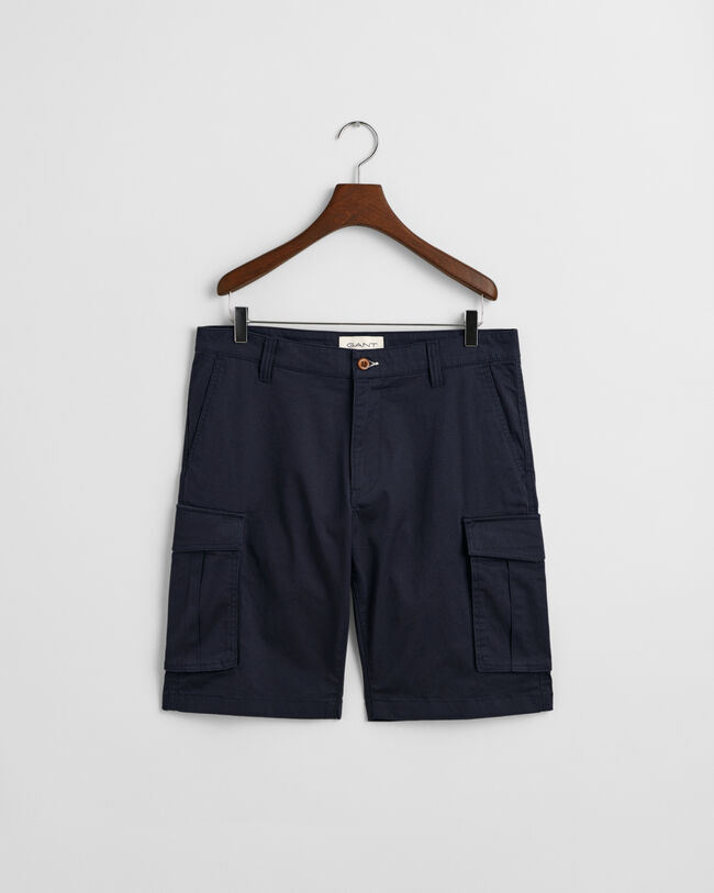 Relaxed Fit Cargoshorts aus Twill