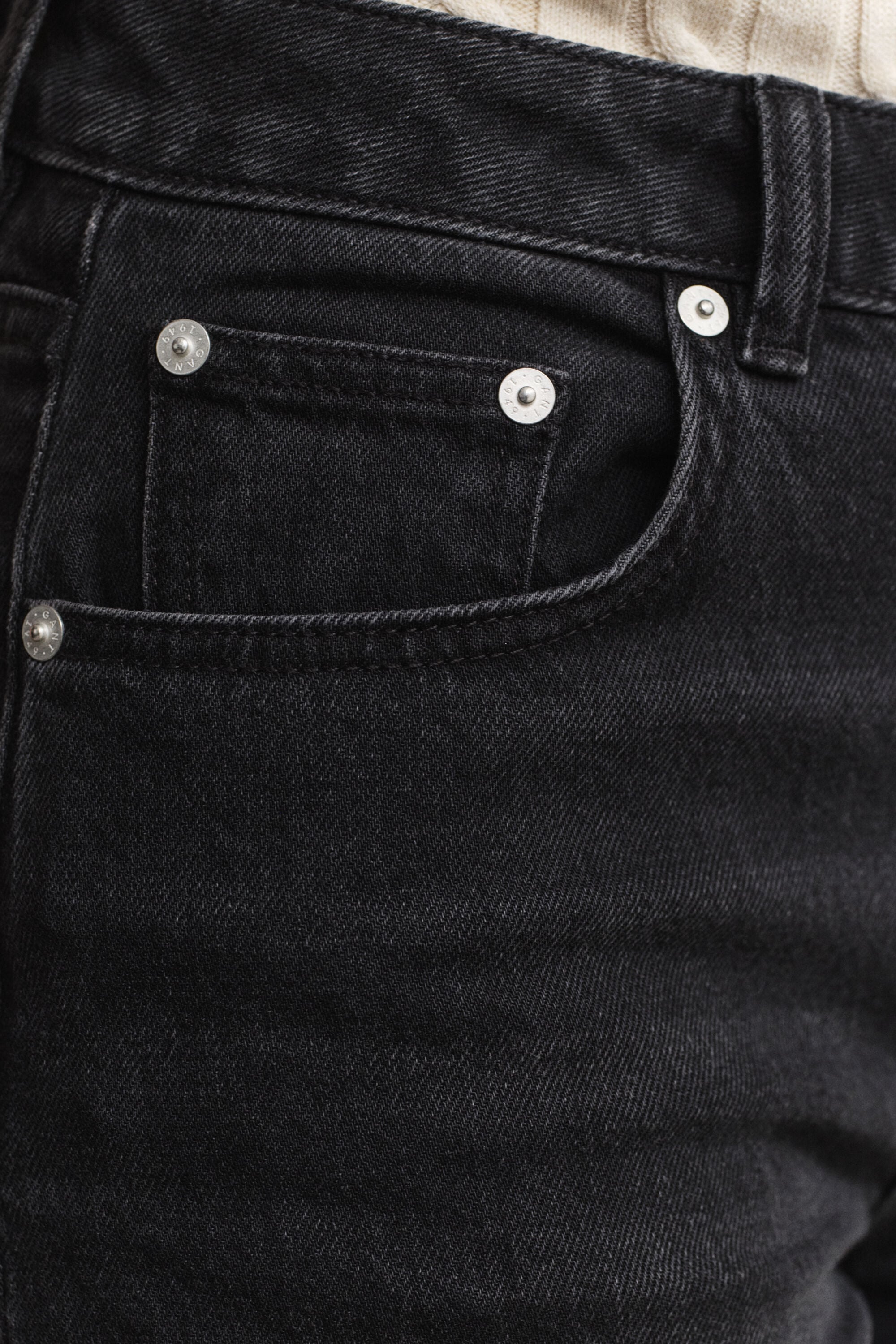 Stretch-Jeans mit geradem Bein