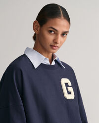 Oversized G Rundhals-Sweatshirt