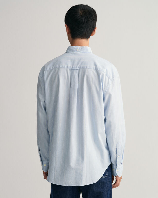 Relaxed Fit Oxford-Hemd mit Nadelstreifen