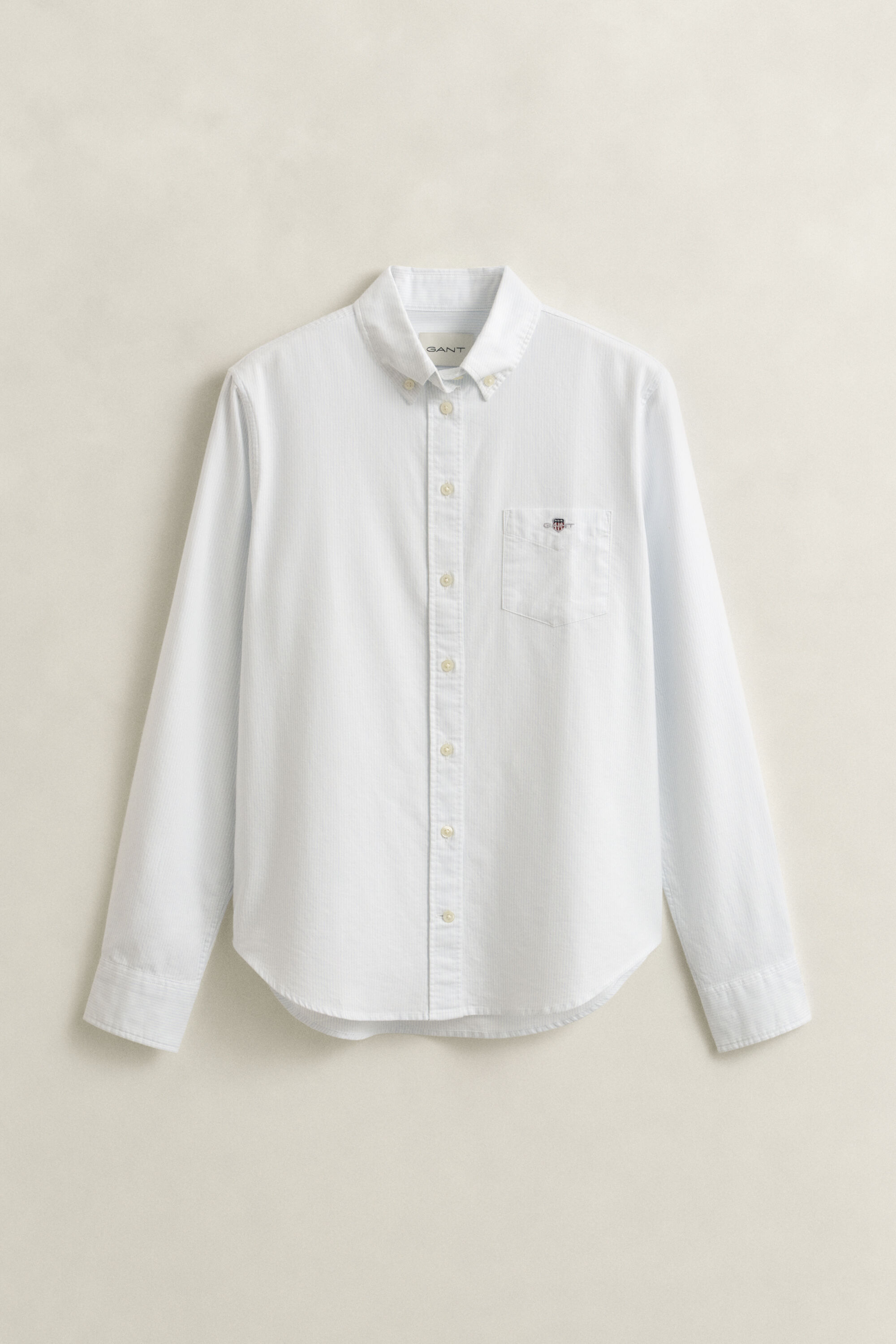 Regular Fit Classic Oxford-Bluse mit Streifen