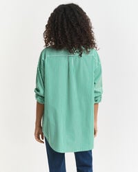 Oversized Classic Popeline Bluse mit Streifen