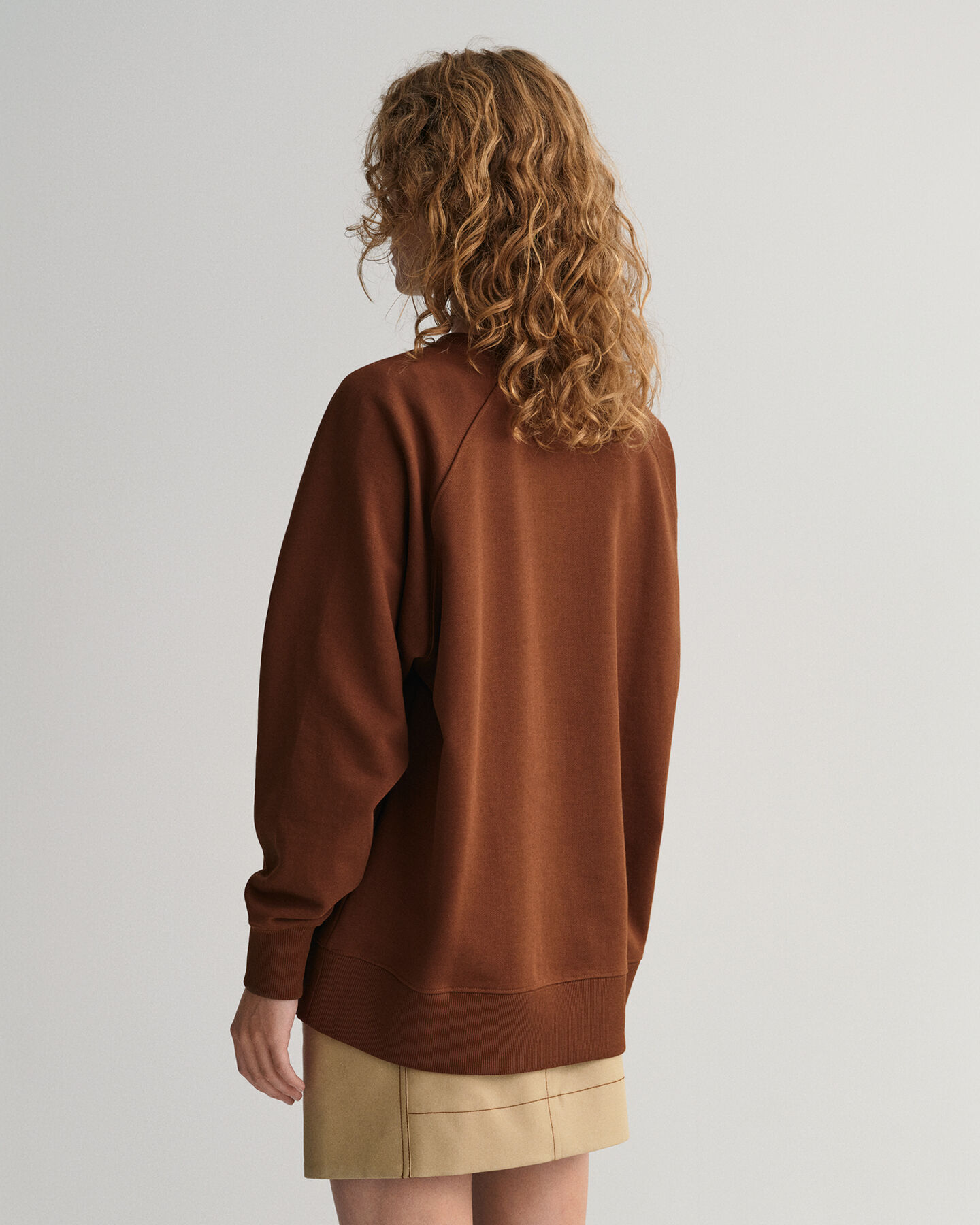 Oversized GANT USA Rundhals-Sweatshirt