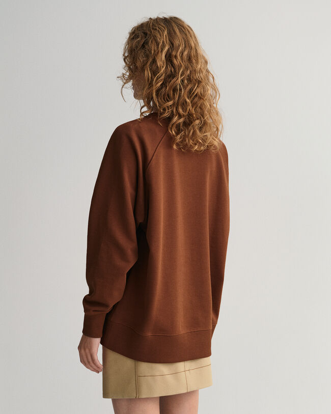 Oversized GANT USA Rundhals-Sweatshirt
