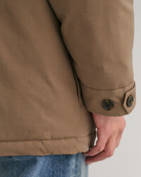 Wattierte Feldjacke aus Flanell