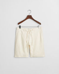 Relaxed Fit Leinen Shorts mit Kordelzug