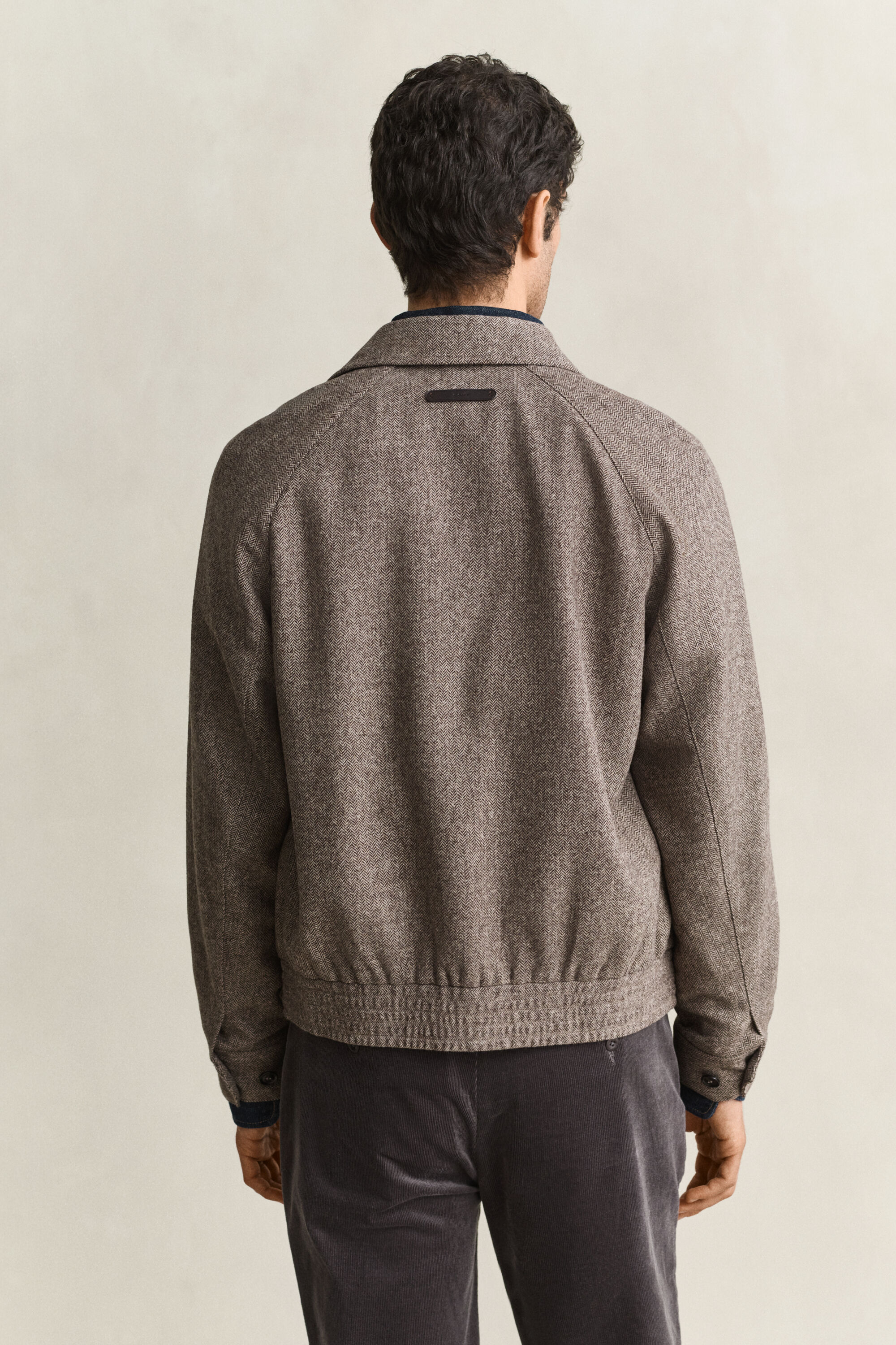 Windcheater Jacke aus Wollmischung