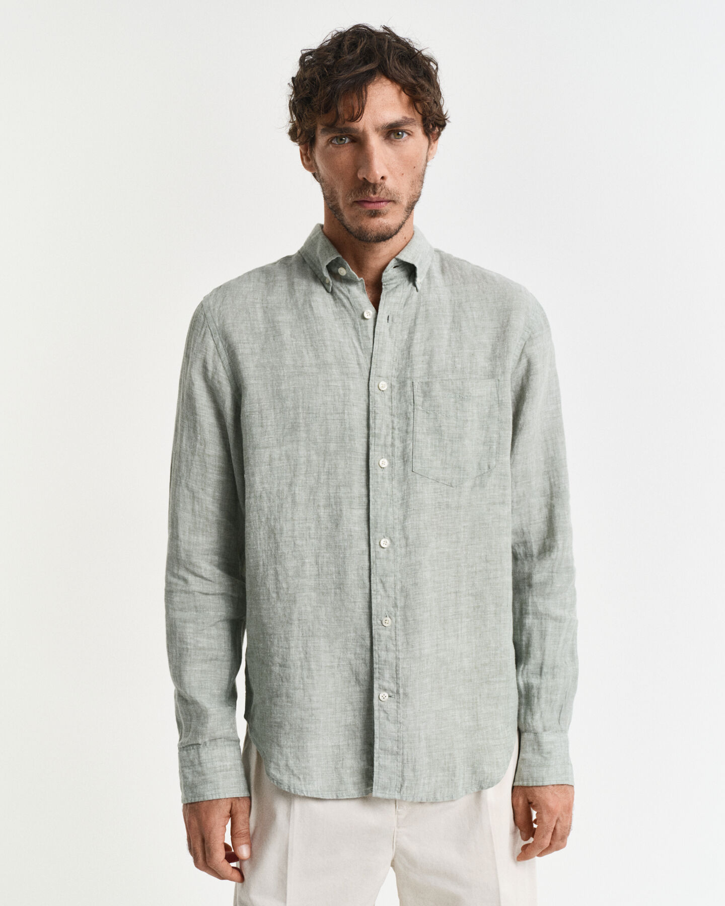 Regular Fit Leinenhemd