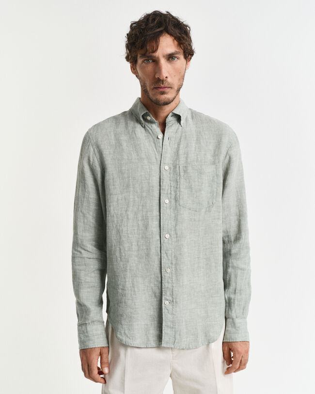 Regular Fit Leinenhemd