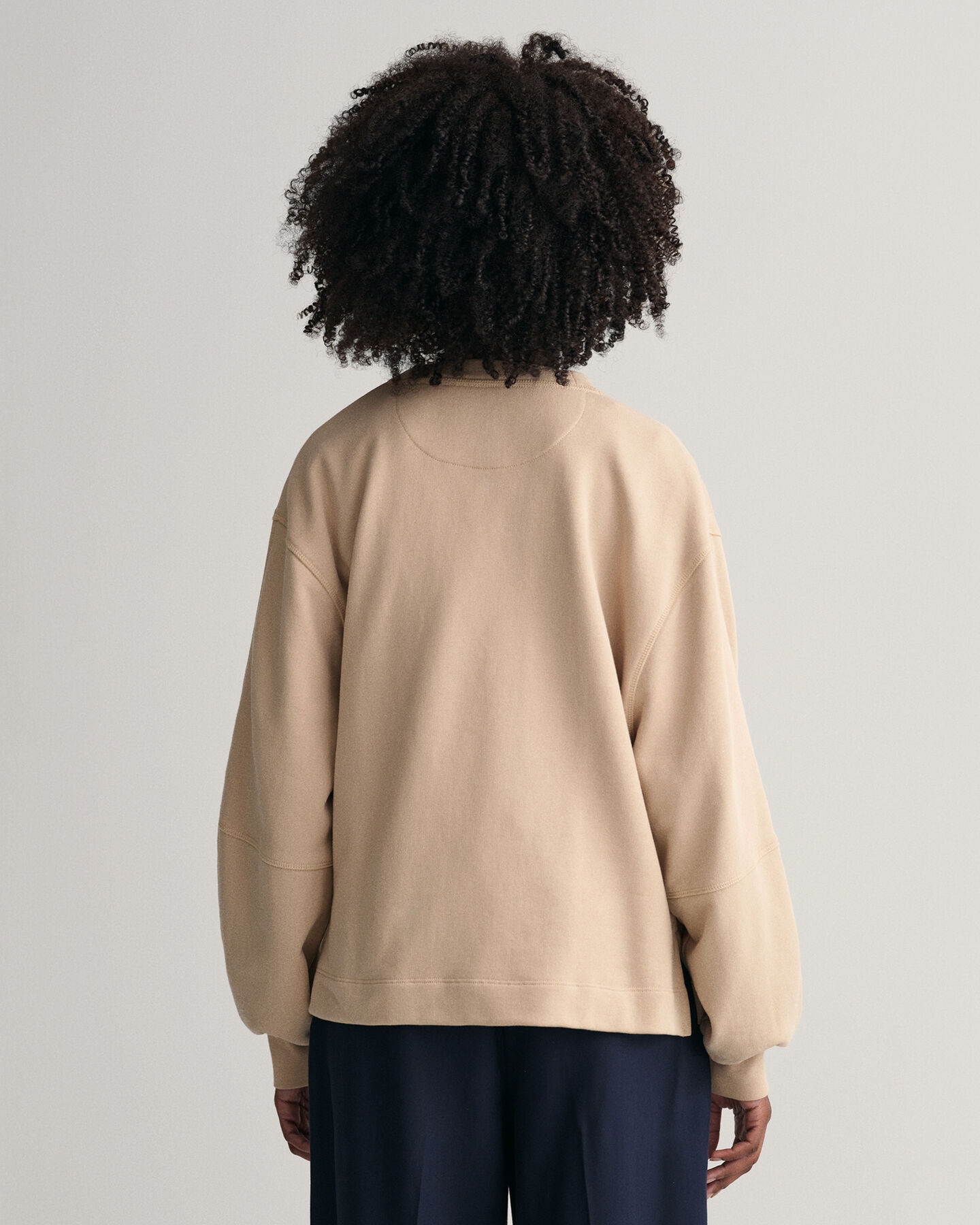 Logo Volume Langarm-Sweatshirt