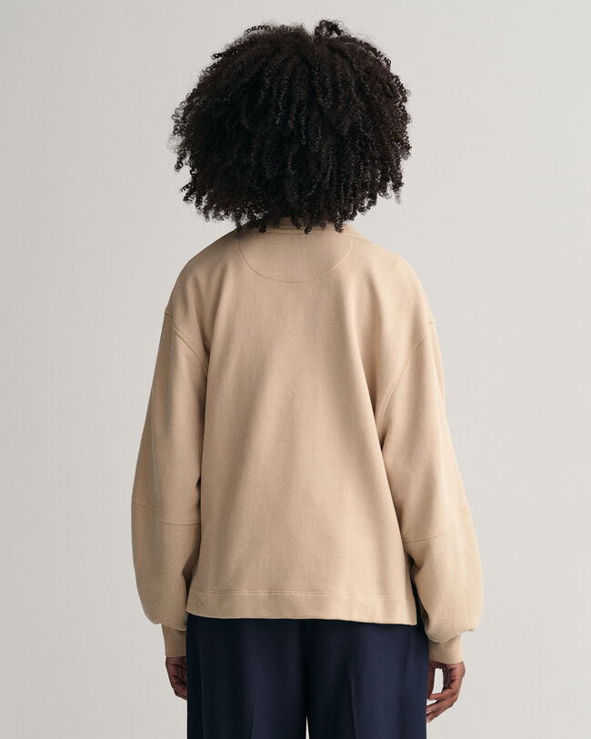 Logo Volume Langarm-Sweatshirt