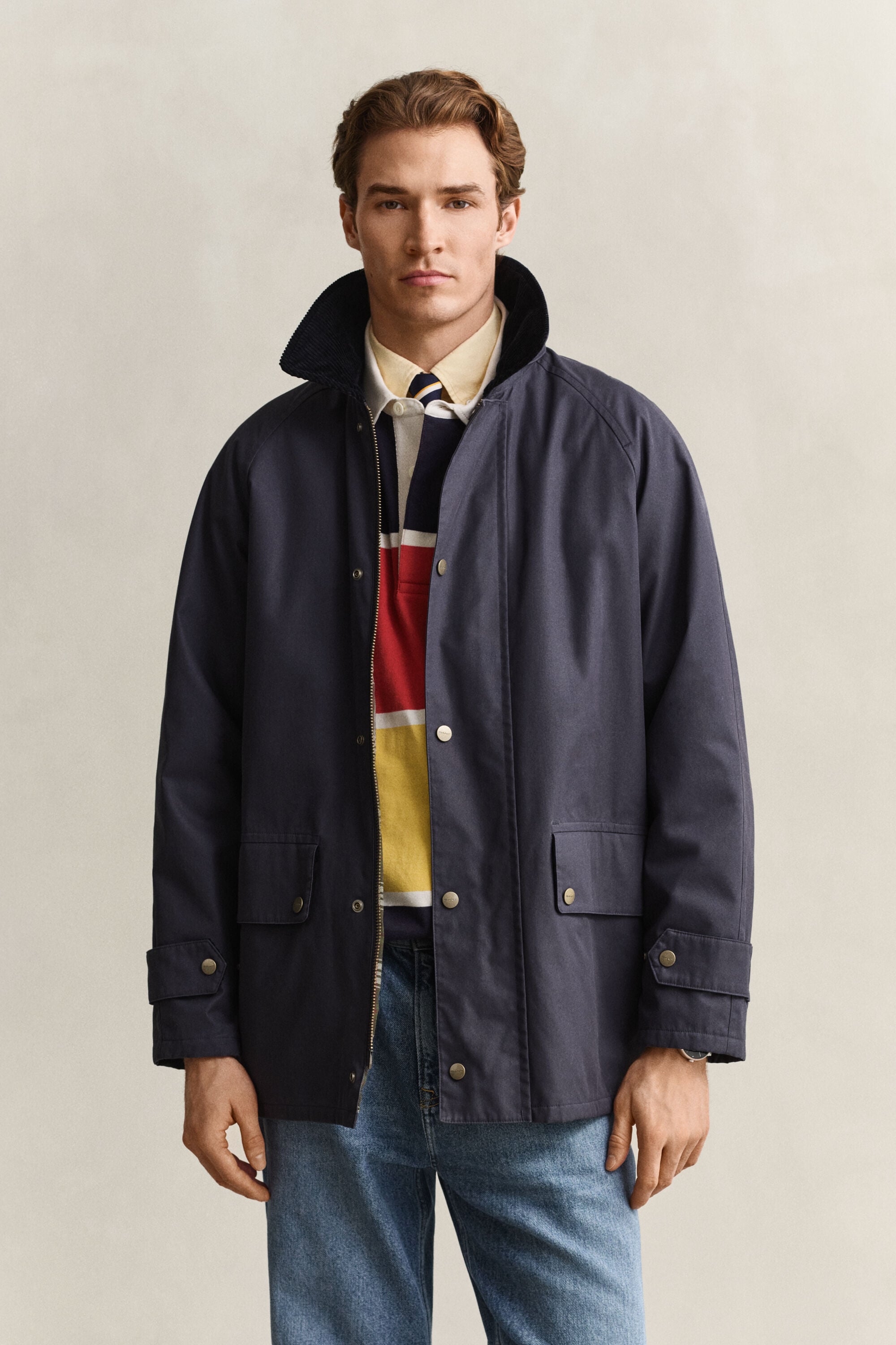 Gewachste Barn Jacke