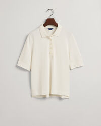 Detail Collar Piqu&eacute; Poloshirt