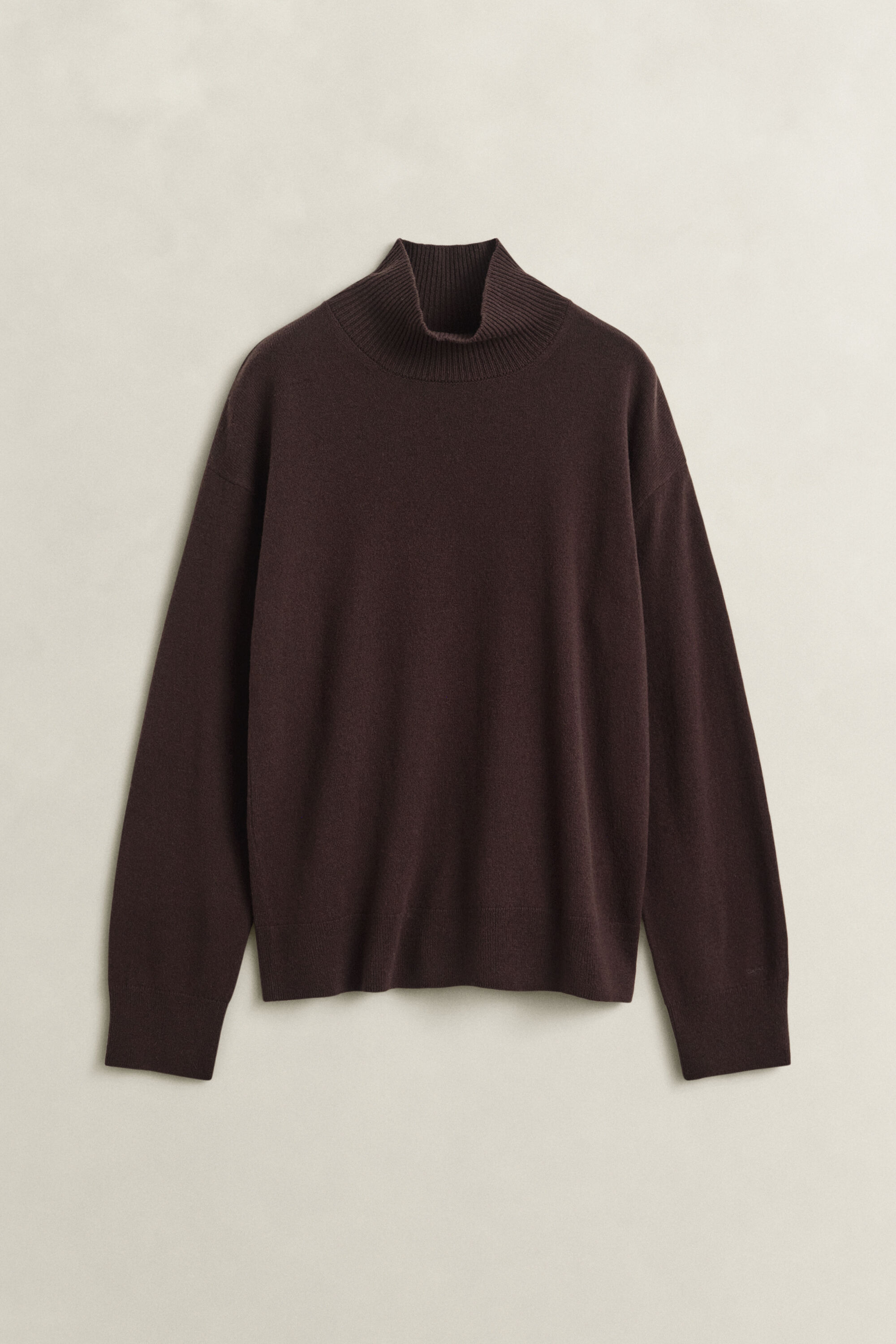 Stehkragenpullover aus feiner Lambswool