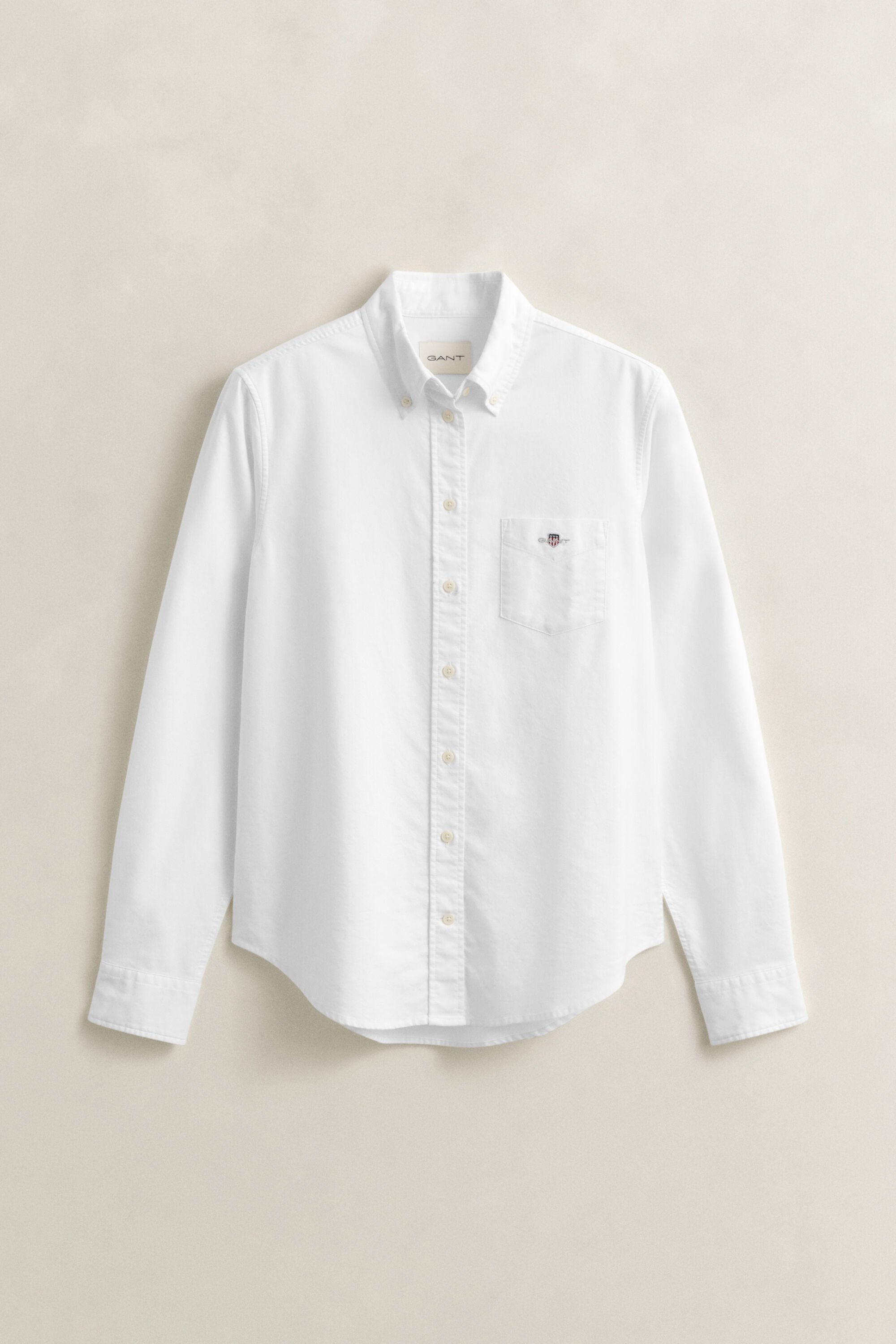 Regular Fit Classic Oxford-Bluse