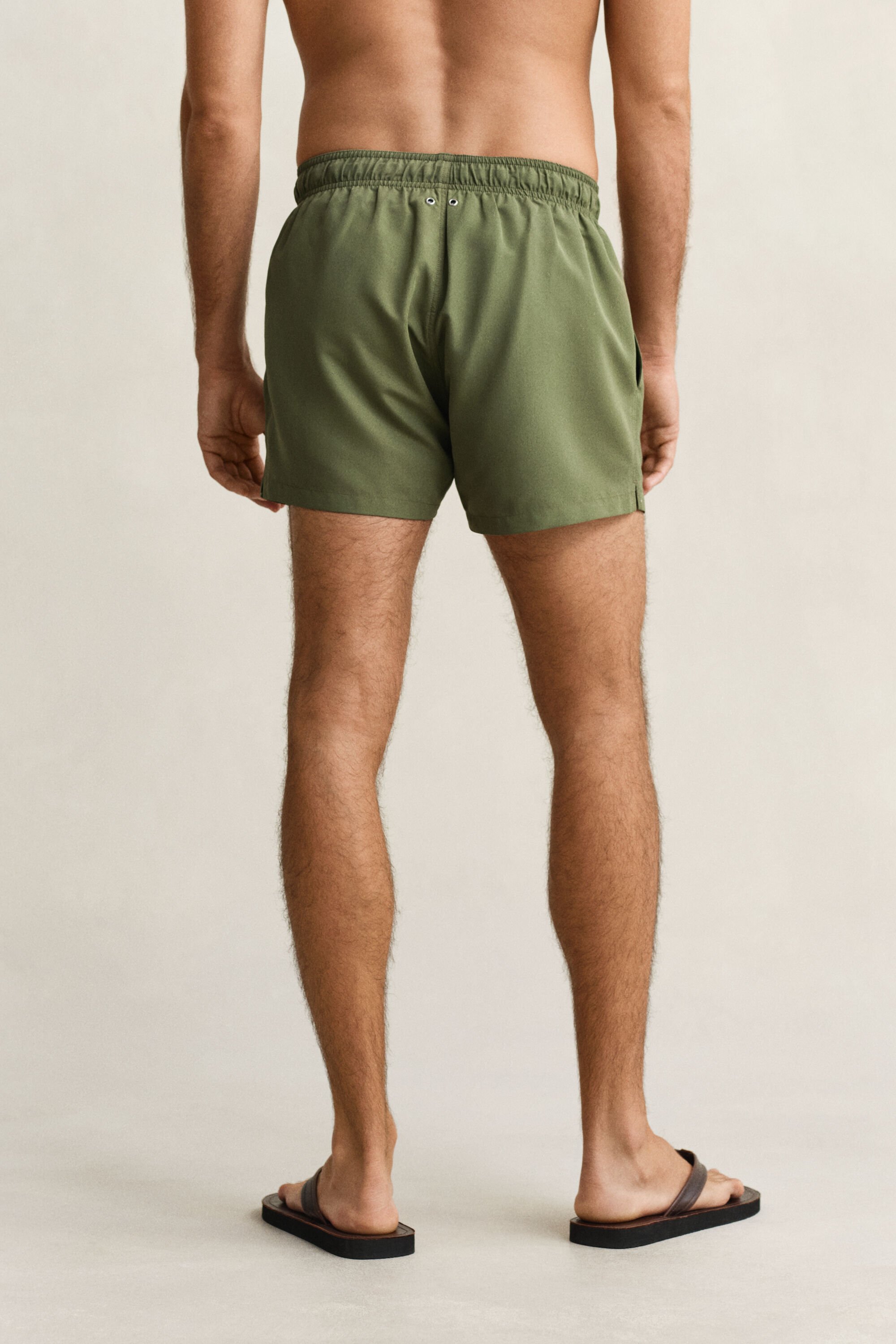 Schnelltrocknende Logo Badeshorts