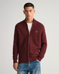 Struktur Strickjacke aus Baumwolle