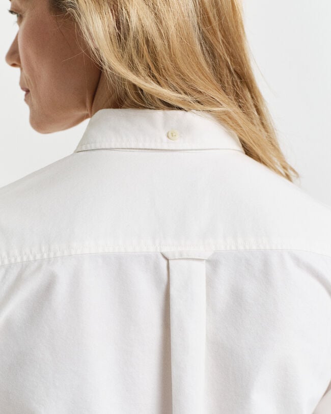 Regular Fit Classic Oxford-Bluse