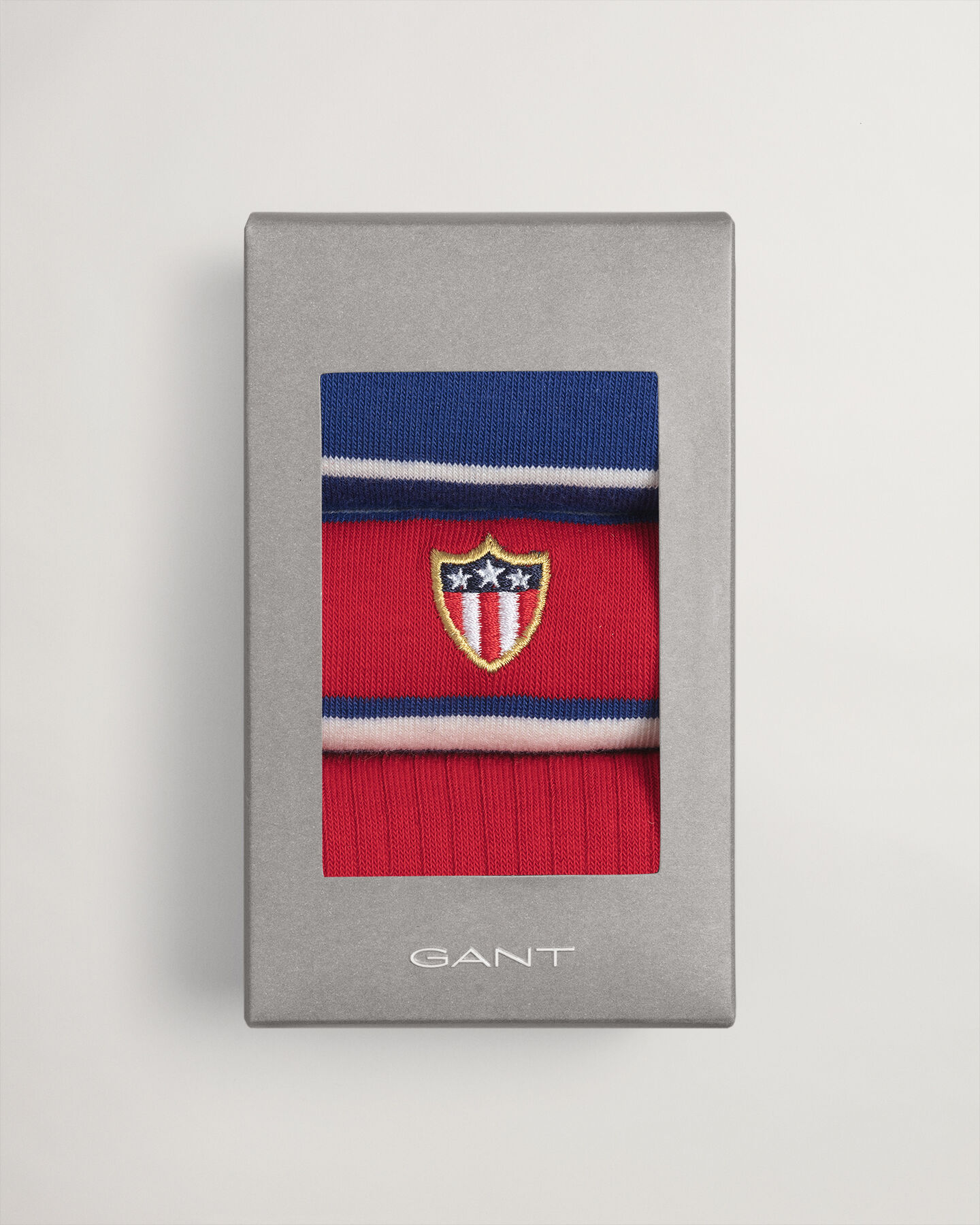 3er-Pack Banner Shield Socken mit Geschenkbox