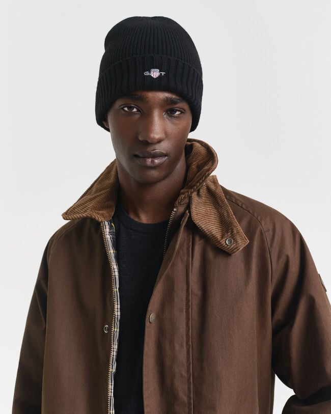 Shield Beanie aus Wolle