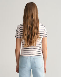 Teens Girls T-Shirt mit Streifen