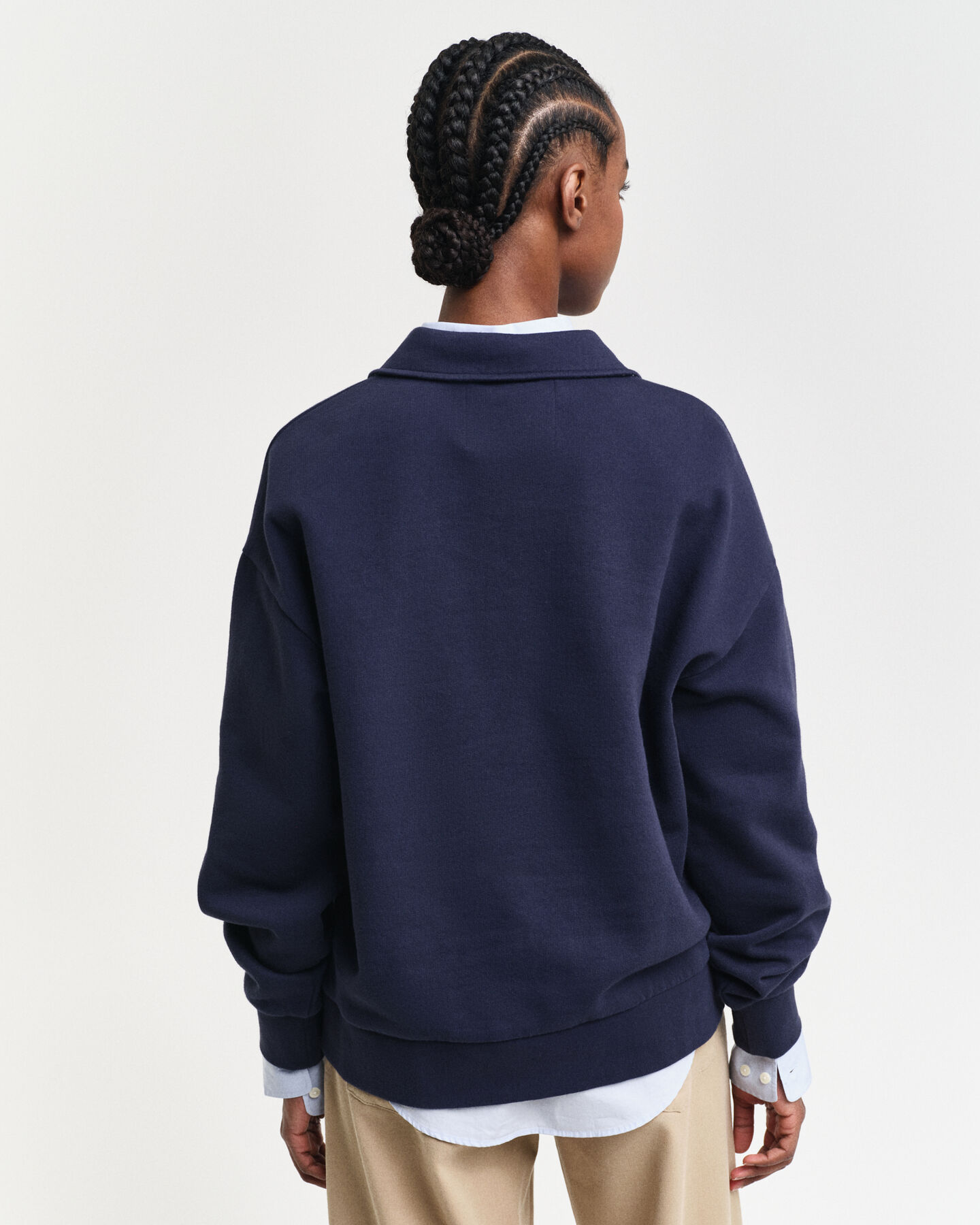 Script Graphic Rugger Sweatshirt