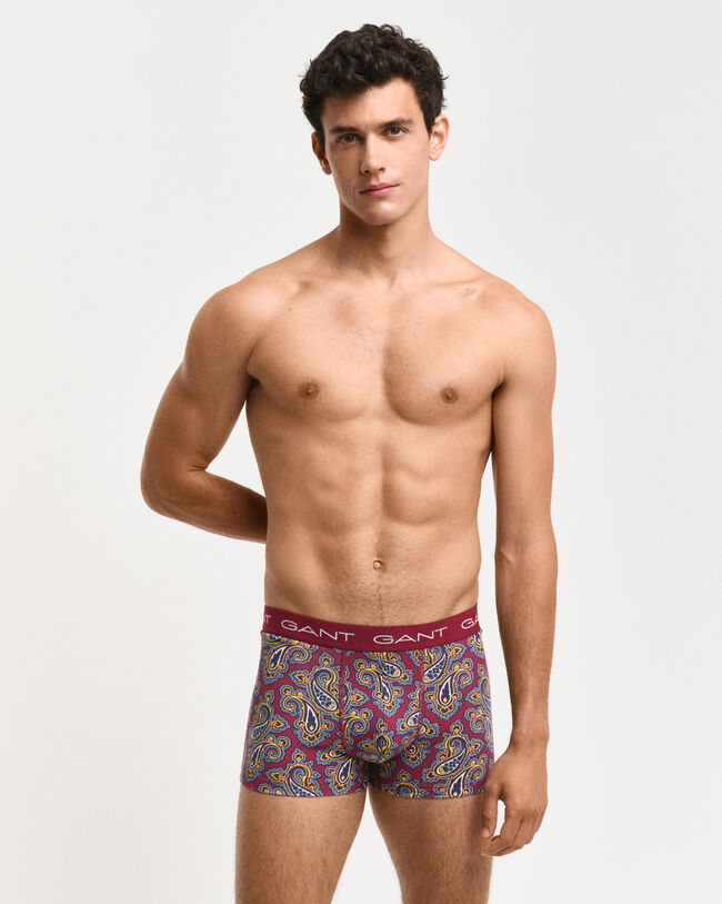 3er-Pack Boxershorts mit Paisley-Print