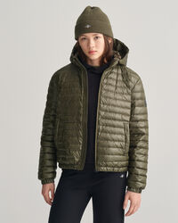 Teens Shiny Leichte Daunensteppjacke