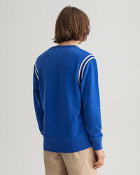 Tiger Badge Rundhals-Sweatshirt