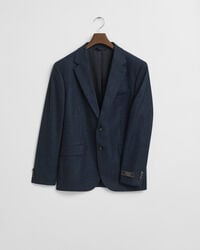 Slim Fit Herringbone Flanell Anzugsakko