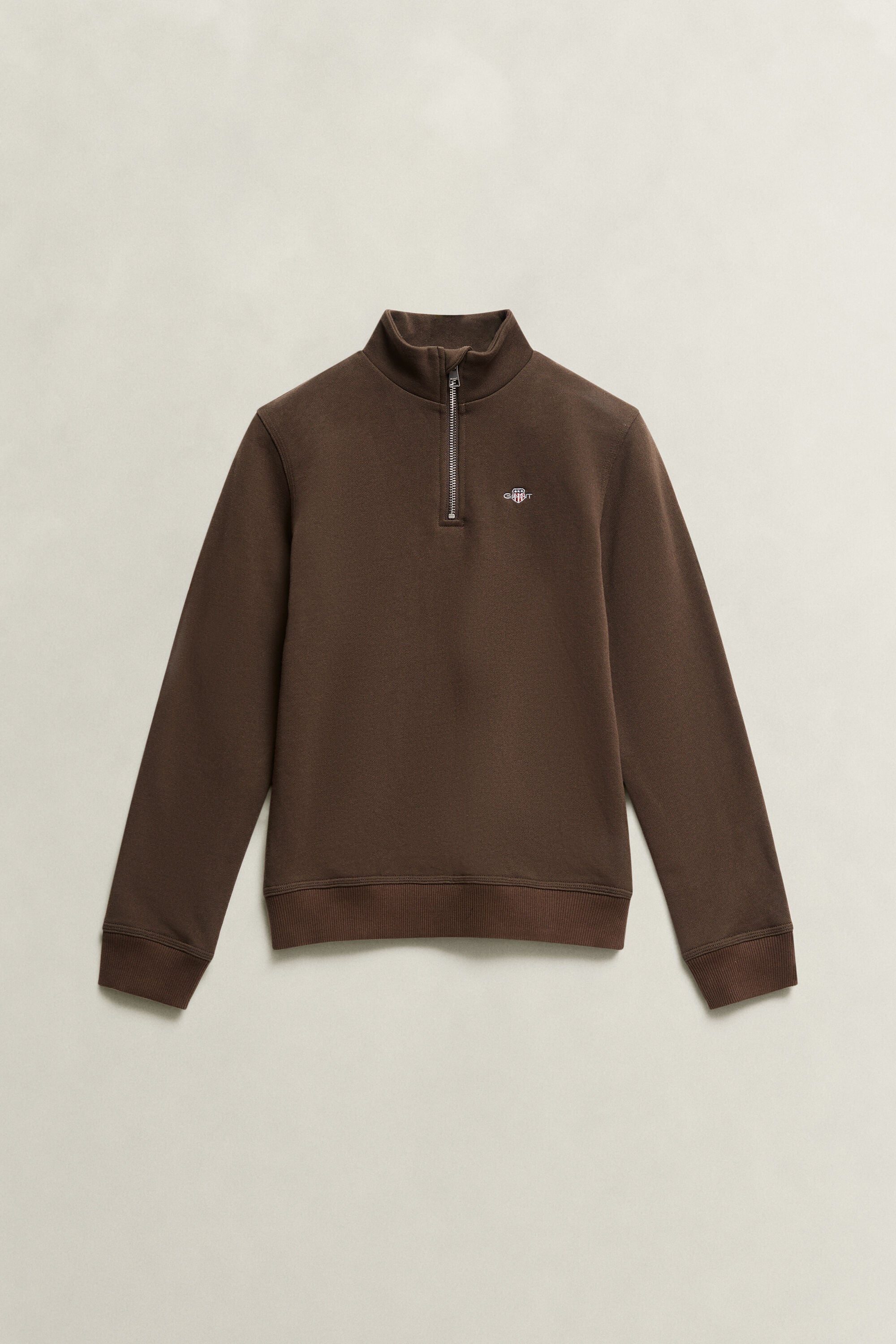 Teen Boys Shield Sweatshirt mit Reißverschlusskragen