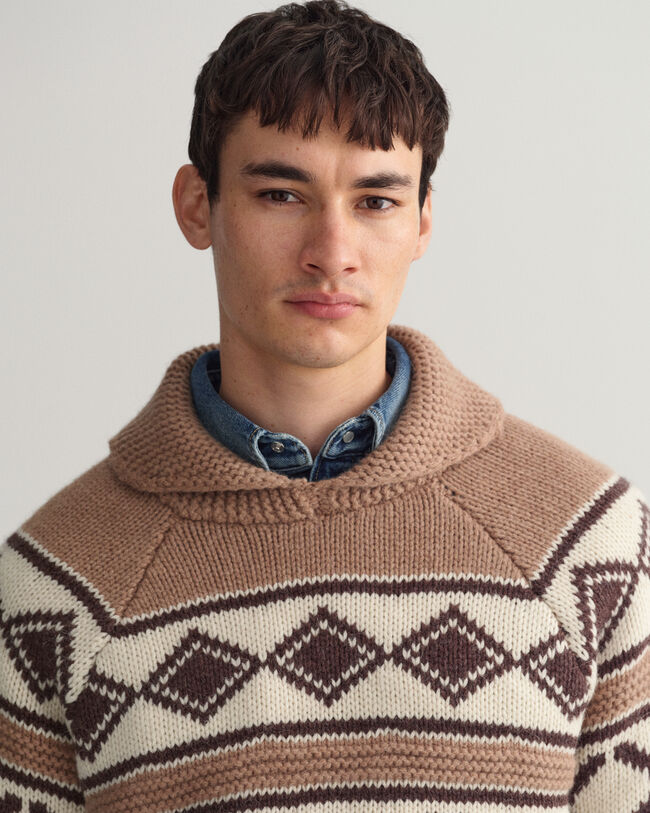 Diamond Oversized Pullover