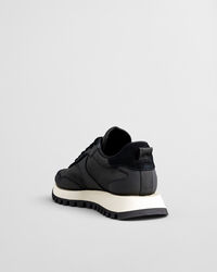 Caffay Sneaker aus Veloursleder und Satin