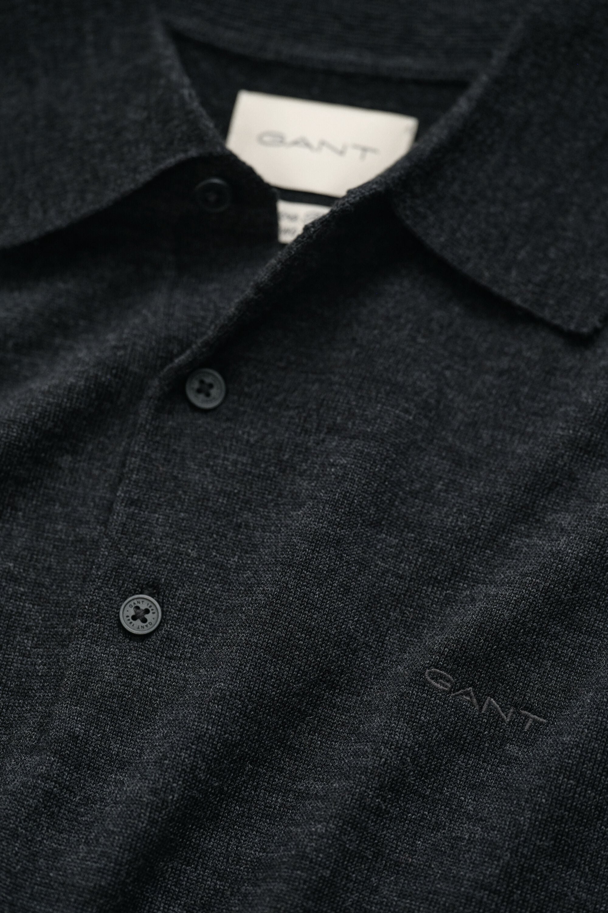 Polopullover aus extrafeiner Merinowolle