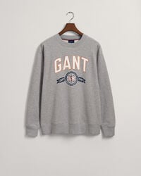 Retro Crest Rundhals-Sweatshirt