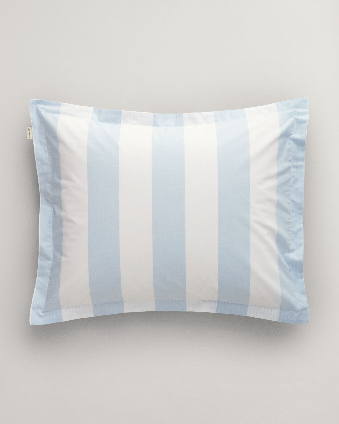 Perkal-Kopfkissenbezug mit Streifen