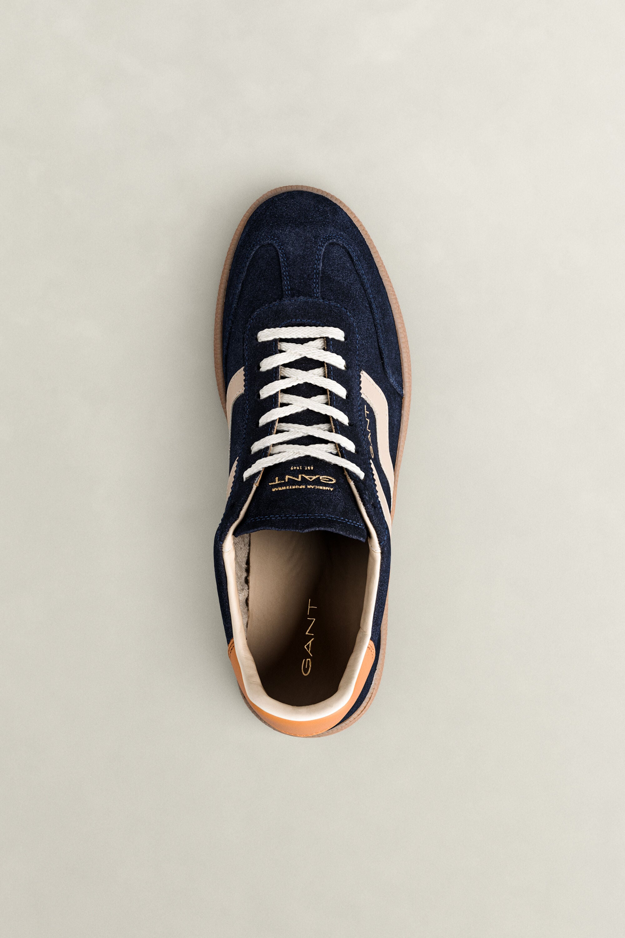 Cuzmo Suede Sneakers — MARINE