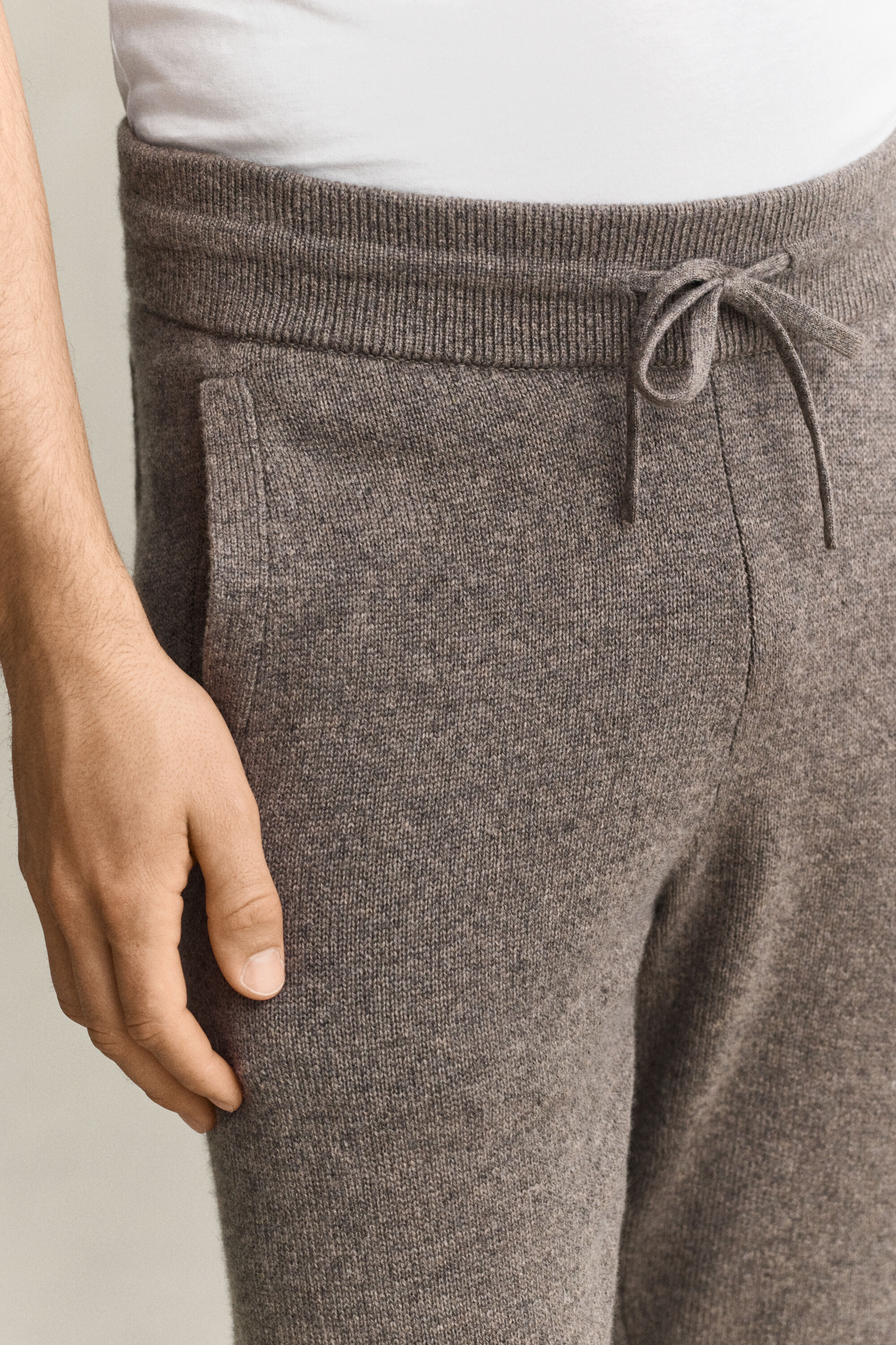 Kaschmirhose — STONE MELANGE