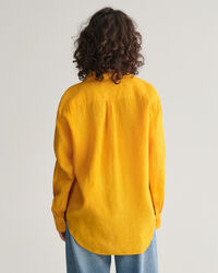 Relaxed Fit Leinen Bluse