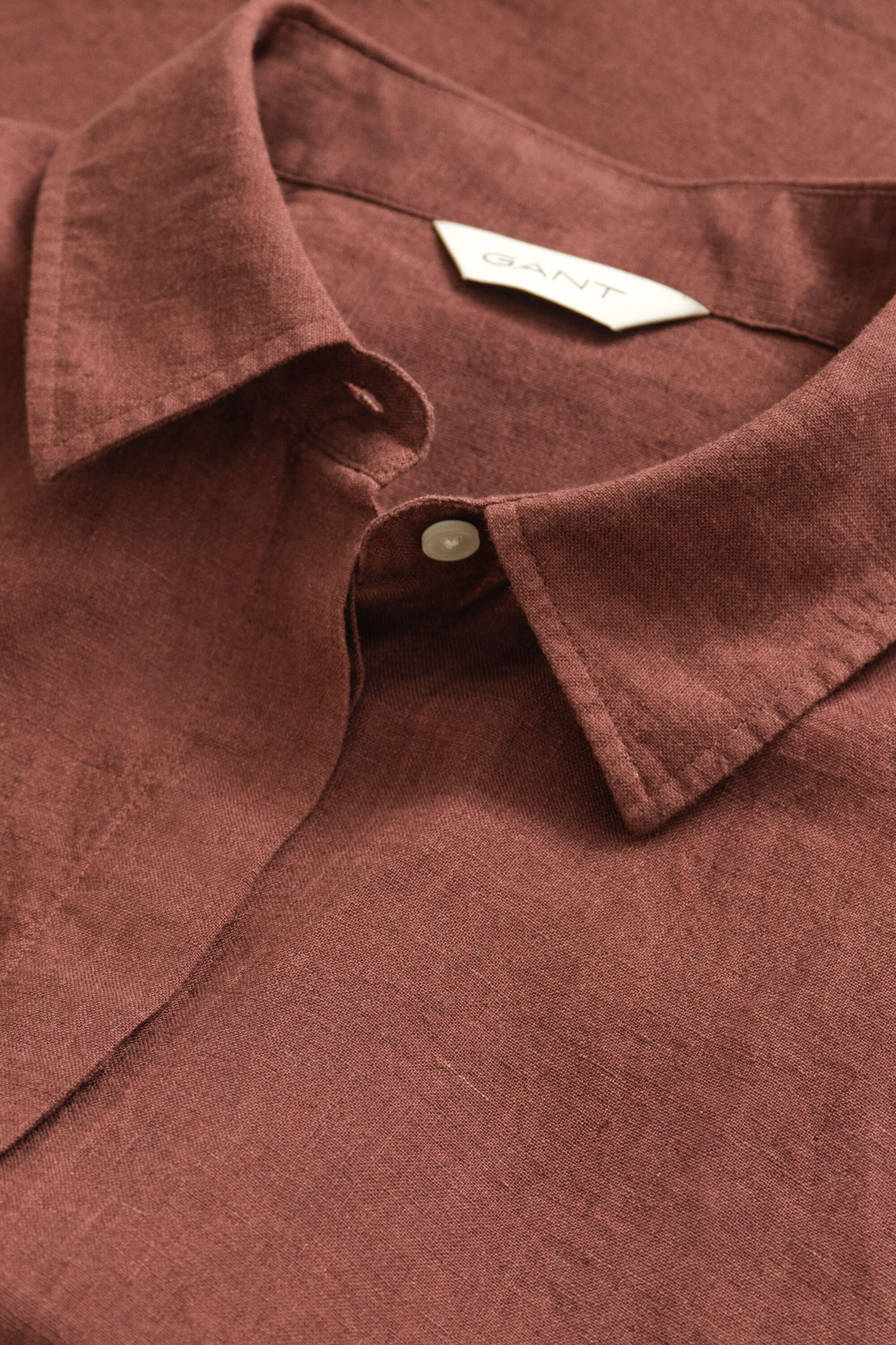 Leinenbluse mit Flügelärmeln