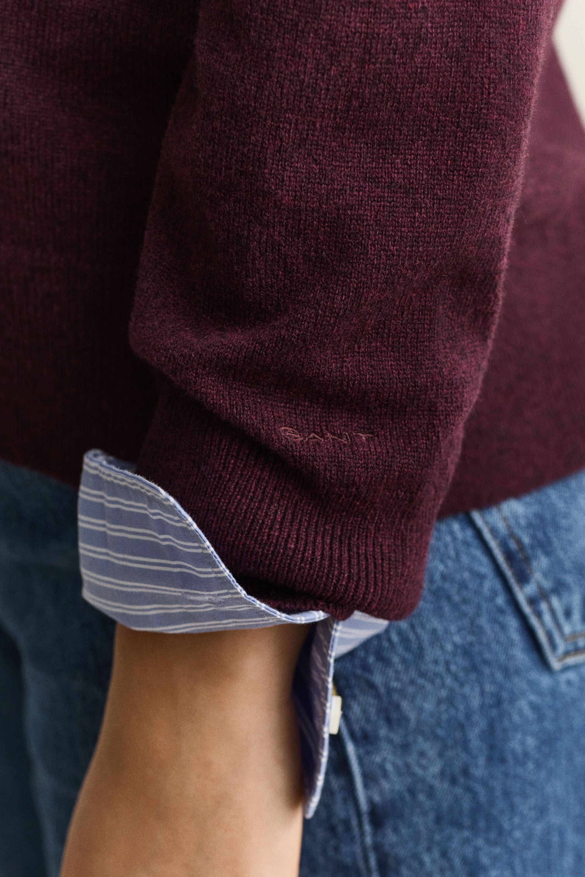 Superfine Lambswool Strickjacke