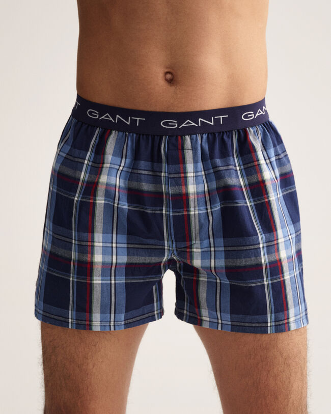 2er-Pack Gewebte Logo Boxershorts