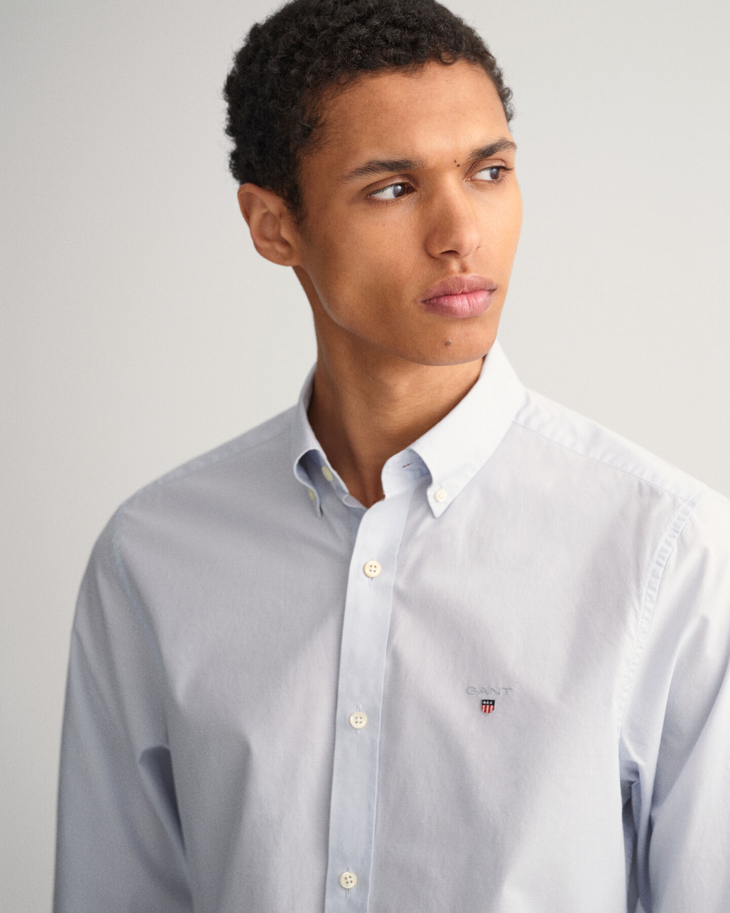 Slim Fit Broadcloth Hemd