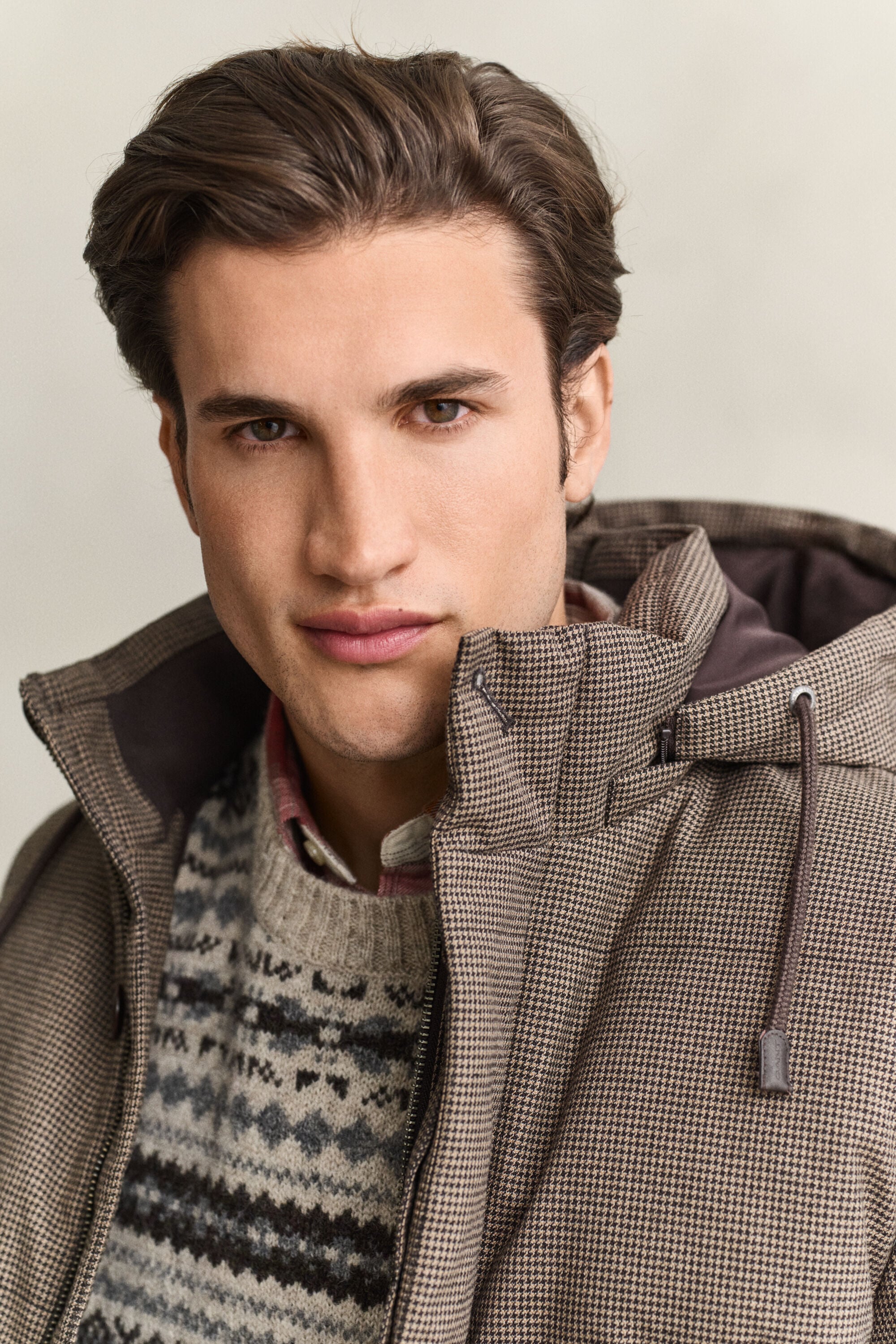 Flanelldaunenjacke
