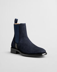 Fayy Chelsea Boot aus Veloursleder