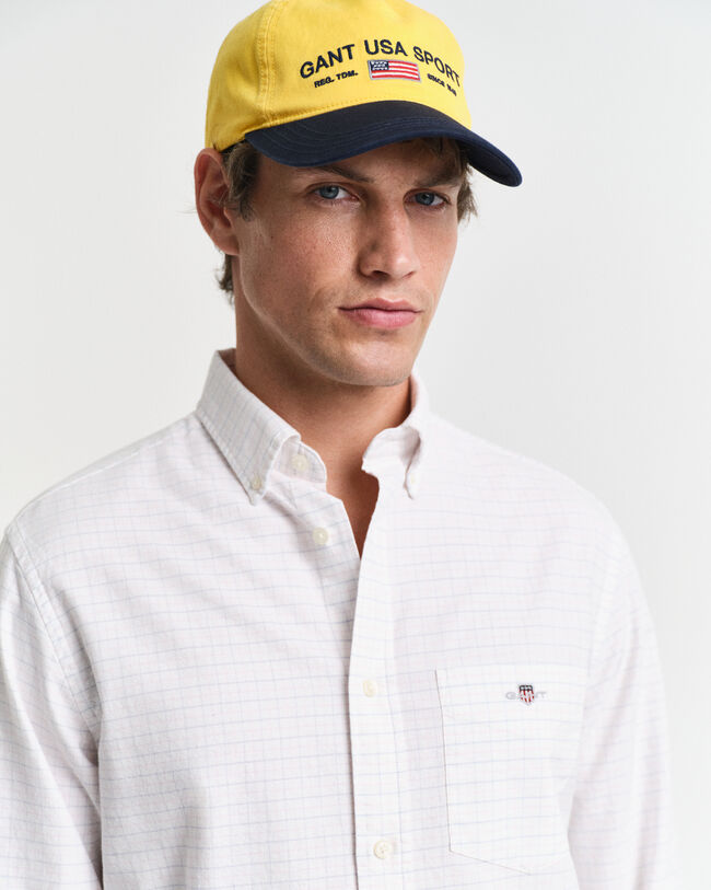 Regular Fit Tattersall Classic Oxford-Hemd